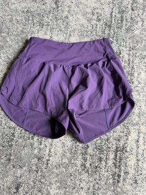 Amazon Women's Athletic Shorts Purple